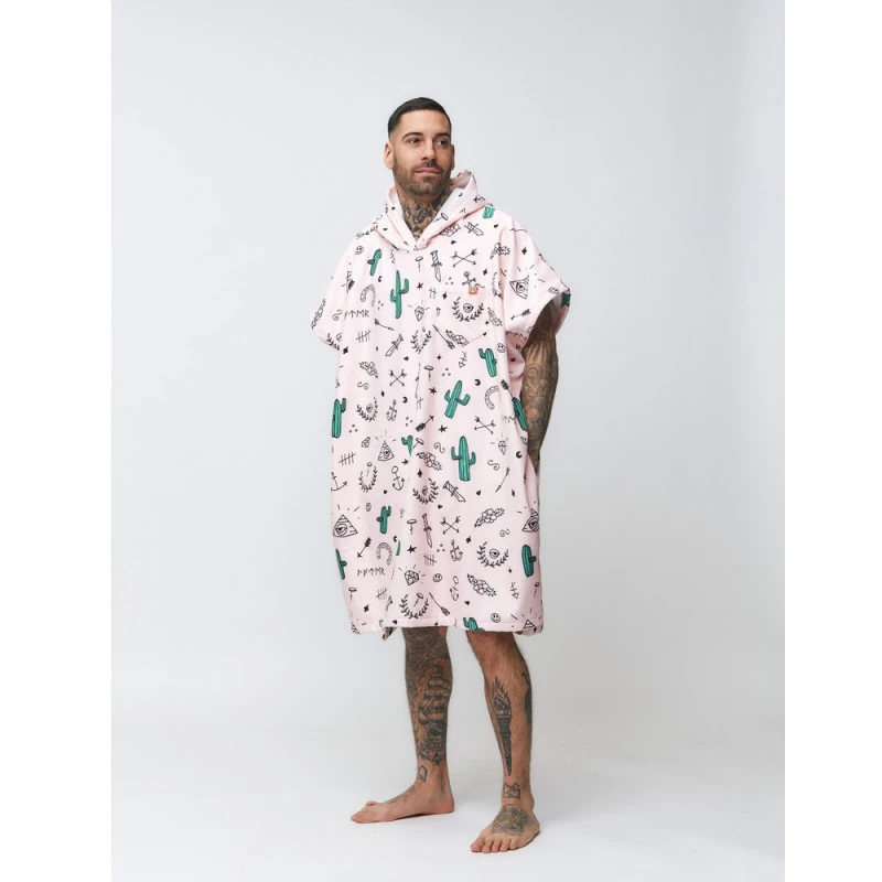 PONCHO AFTER HYPE PALE PINK 3 PONCHO AFTER HYPE PALE PINK – Image 3