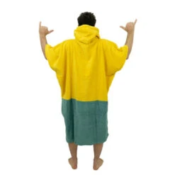 All-In PONCHO ALL IN BUMPY JAUNE/VERT 7 All-In PONCHO ALL IN BUMPY JAUNE/VERT -Libresurf Boutique poncho all in bumpy jaune vert 3