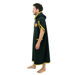 All-In PONCHO ALL IN LIGHT NOIR/JAUNE -Libresurf Boutique poncho all in light noir jaune 2