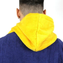 Poncho Howzit Bleu/jaune -Libresurf Boutique poncho howzit bleu jaune 2