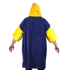 Poncho Howzit Bleu/jaune -Libresurf Boutique poncho howzit bleu jaune 5
