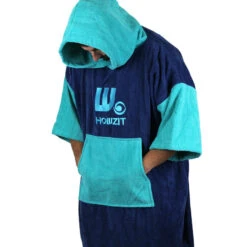 Poncho Howzit Bleu/vert TU -Libresurf Boutique poncho howzit bleu vert tu 7
