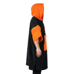 Poncho Howzit Noir/orange -Libresurf Boutique poncho howzit noir orange 5