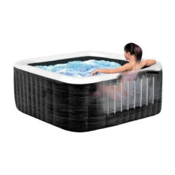 Intex PURE SPA BULLES ARDOISE 4 PLACES 9 Intex PURE SPA BULLES ARDOISE 4 PLACES -Libresurf Boutique pure spa bulles ardoise 4 places 3