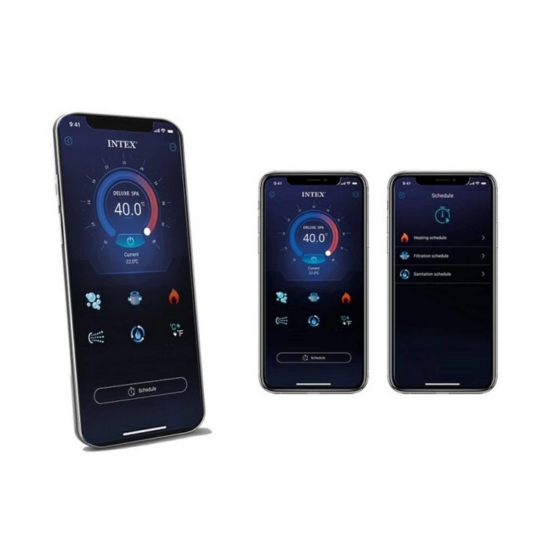 Intex PURE SPA BULLES ARDOISE 4 PLACES 6 Intex PURE SPA BULLES ARDOISE 4 PLACES – Image 6