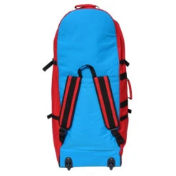 SAC A DOS A ROULETTES HOWZIT ROLLING BACKPACK BLEU/ROUGE -Libresurf Boutique sac a dos a roulettes howzit rolling backpack bleu rouge 3