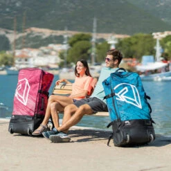SAC A ROULLETTES AQUA MARINA RASPBERRY 2022 -Libresurf Boutique sac a roullettes aqua marina raspberry 2022 6