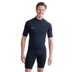 SHORTY JOBE ATLANTA 2MM NOIR BACKZIP -Libresurf Boutique shorty jobe atlanta 2mm noir backzip 3