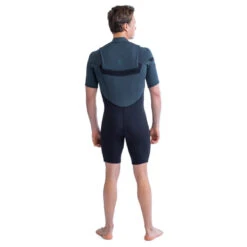 SHORTY JOBE PERTH 3/2MM BLEU FRONTZIP L -Libresurf Boutique shorty jobe perth 3 2mm bleu frontzip l 5