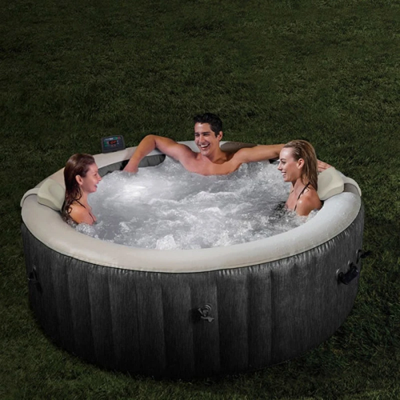 SPA GONFLABLE INTEX BALTIK GRIS 4 PERSONNES 3 SPA GONFLABLE INTEX BALTIK GRIS 4 PERSONNES – Image 3