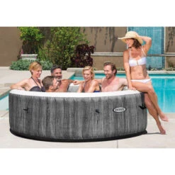 SPA GONFLABLE INTEX BALTIK GRIS 6 PERSONNES -Libresurf Boutique spa gonflable intex baltik gris 6 personnes 4