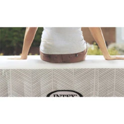 SPA GONFLABLE INTEX PURESPA CHEVRON DELUXE SET 26746NP -Libresurf Boutique spa gonflable intex purespa chevron deluxe set 26746np 3