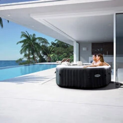 SPA GONFLABLE INTEX PURESPA NOIR 6 PERSONNES -Libresurf Boutique spa gonflable intex purespa noir 6 personnes 4