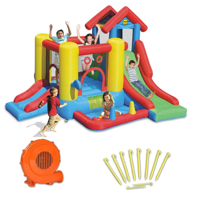 STRUCTURE GONFLABLE HAPPY HOP 7 EN 1 1 STRUCTURE GONFLABLE HAPPY HOP 7 EN 1