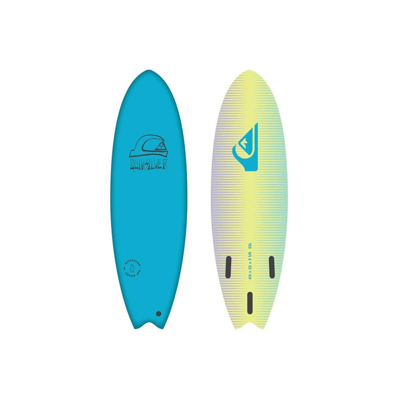 Surf Mousse Quiksilver SOFT BAT Bleu 6.6 2 Surf Mousse Quiksilver SOFT BAT Bleu 6.6 – Image 2