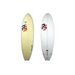 SURF PERFECT STUFF 6.4 FISH WHITE GLOSS