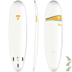 SURF TAHE DURA-TEC MINI MALIBU NOSE RIDER 7.6 -Libresurf Boutique surf tahe dura tec mini malibu nose rider 76 3