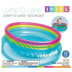 TRAMPOLINE GONFLABLE INTEX JUMP O LENE (48267) -Libresurf Boutique trampoline gonflable intex jump o lene 48267 4